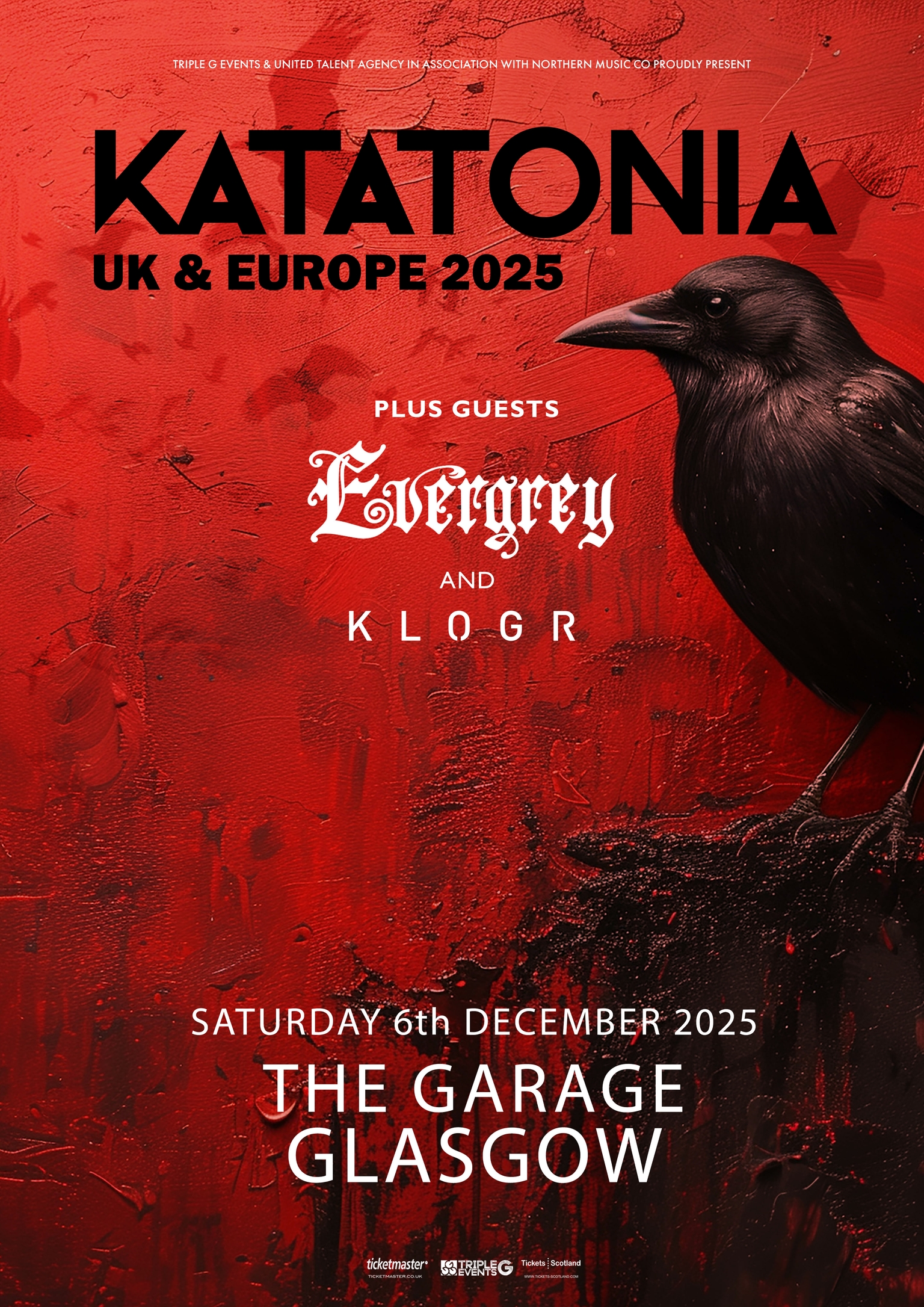 Katatonia + Evergrey + Klogr 