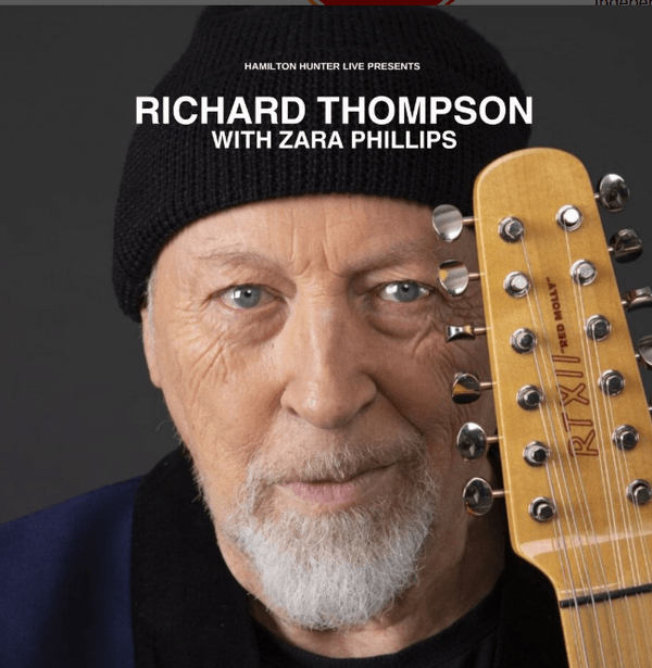 Richard Thompson with Zara Phillips 