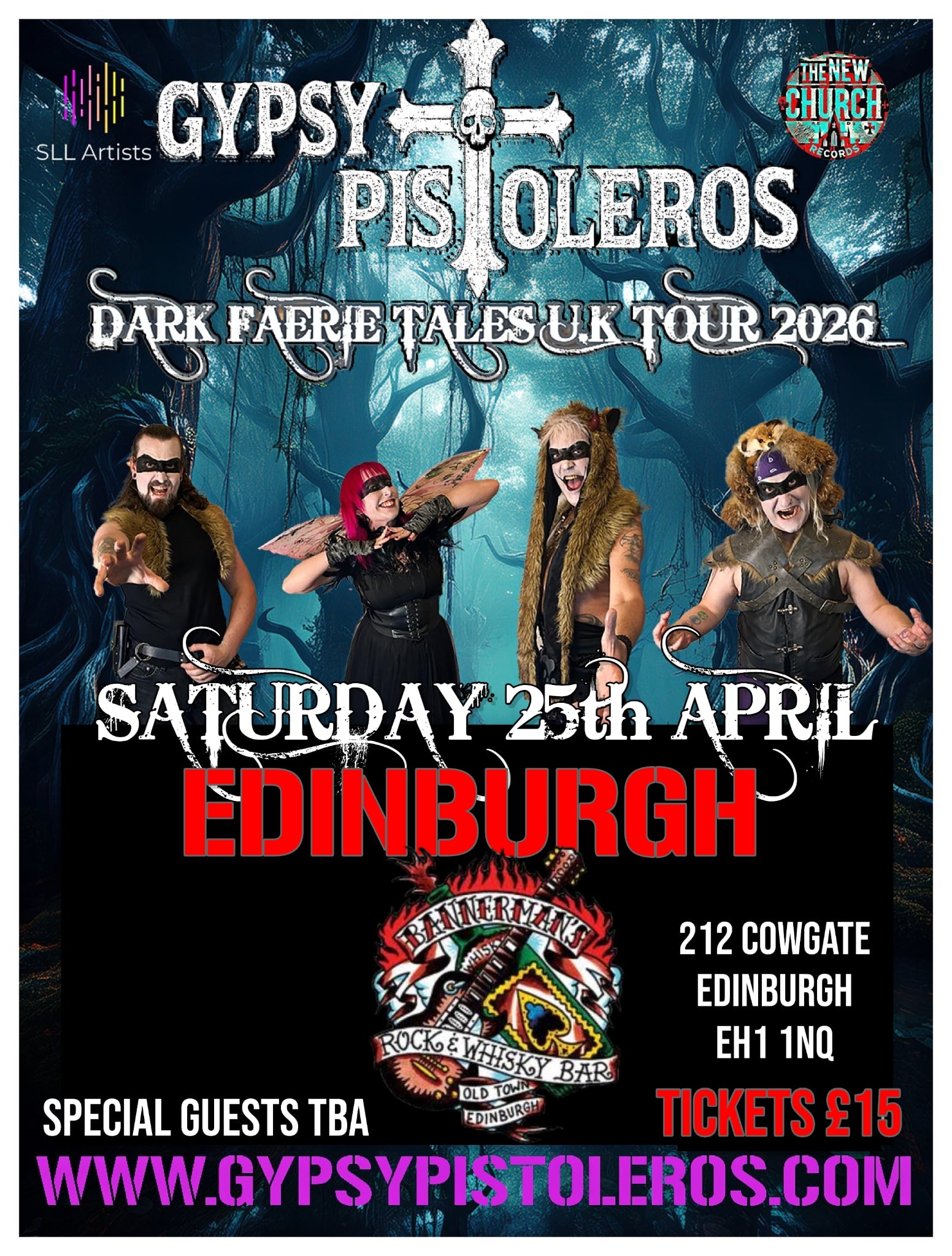 Gypsy Pistoleros  + Mambo Kurt